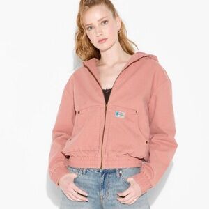 Wild Fable Dusty Pink Utility Jacket